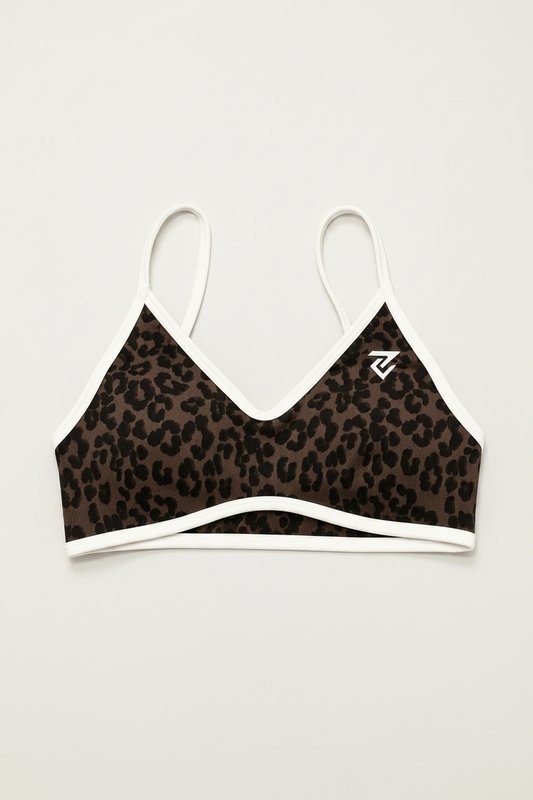 Leopard Seamless Sports Bra